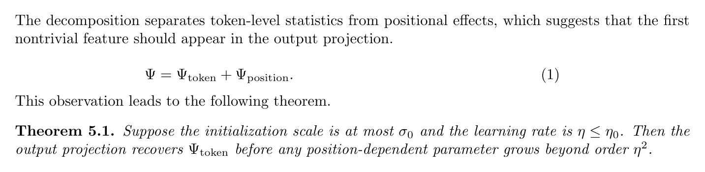 From decomposition to theorem / 由公式过渡到定理